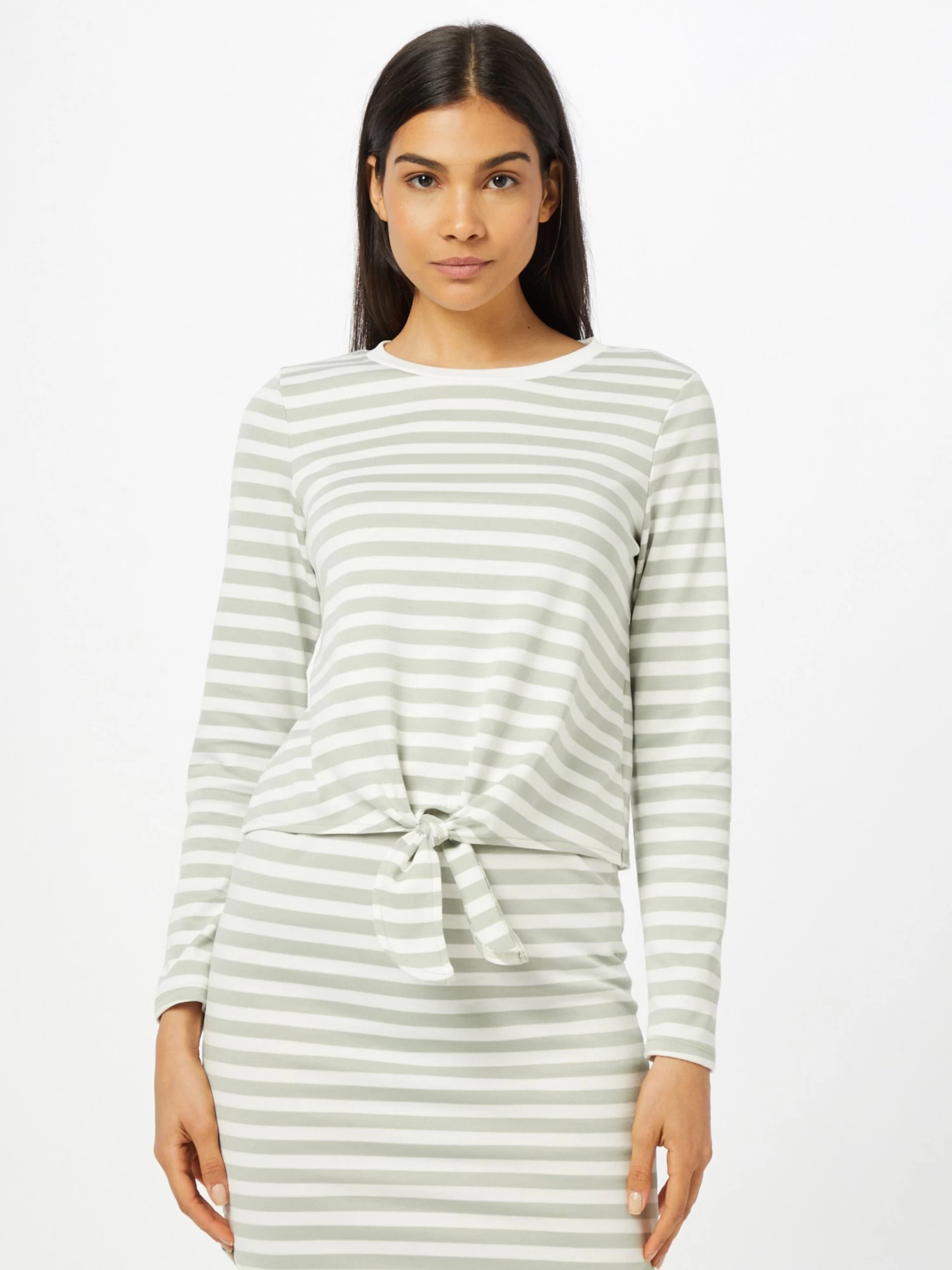 Vila Longsleeves Shirt TINNY Dames Pastelgroen 5 Vila Longsleeves Shirt TINNY Dames Pastelgroen - Afbeelding 3