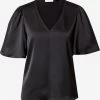Vila Blouses Met Korte Mouw Blouse Kristina Dames Zwart -Vila cbbc1e3452f23a6453aa4c84e67d3bfb