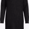 Vila Gebreide Jurken Gebreide Jurk Glacy Dames Zwart