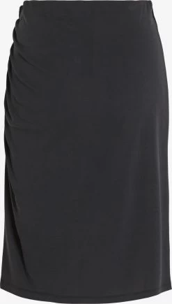 Vila Midi Rokken Rok Dames Zwart -Vila ccbd1007d0e29188b331080efb157126