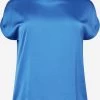 Blouses Met Korte Mouw Blouse VIELLETTE Dames Blauw 1 Blouses Met Korte Mouw Blouse VIELLETTE Dames Blauw -Vila cdc841fe6b8aee157c0c5a0b1ce34900