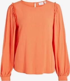 Vila Blouseshirts Blouse Dames Oranje