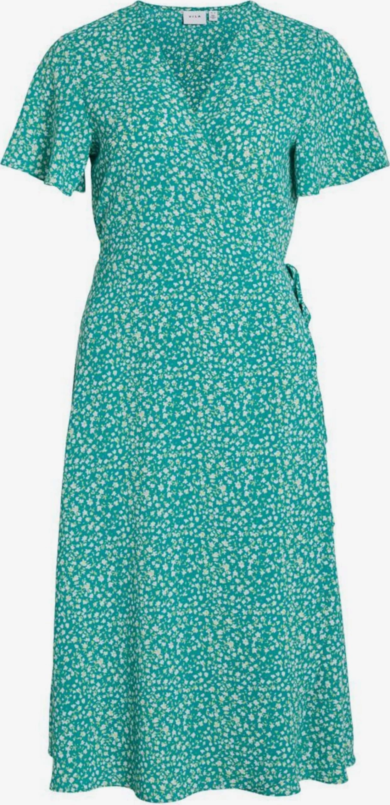 Vila Midi Jurken Jurk Dames Groen / Jade Groen 3 Vila Midi Jurken Jurk Dames Groen / Jade Groen