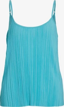 Vila Spaghetti Tops Top LISA Dames Blauw