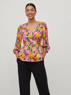 Vila Blouses Met Korte Mouw Blouse Dames Gemengde Kleuren -Vila cf6687109b6a519494e65fe552db858d