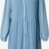 Vila Blousejurken Blousejurk AMIONE Dames Lichtblauw