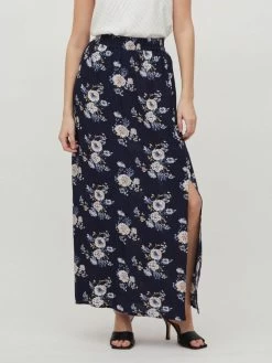Vila Maxi Rokken Rok Dames Duifblauw / Donkerblauw 10 Vila Maxi Rokken Rok Dames Duifblauw / Donkerblauw -Vila d2d6195bd48b41c570021bce3e64e6d4
