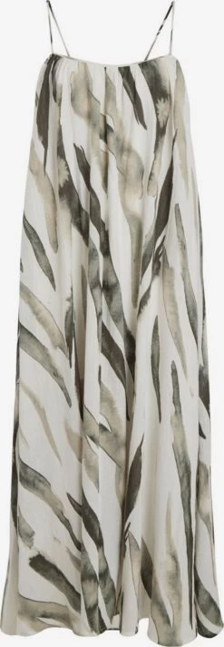 Vila Midi Jurken Jurk Dames Groen Gemêleerd