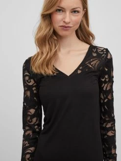 Vila Mini Jurken Jurk STASIA Dames Zwart -Vila d445935a64fb0fb595eb69ec7f4ba4e2