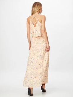 Vila Maxi Jurken Jurk RIKKA Dames Pasteloranje -Vila d4e7a09849af281ba7453f8e64bd2200