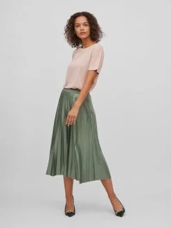 Vila Midi Rokken Rok Nitban Dames Donkergroen 11 Vila Midi Rokken Rok Nitban Dames Donkergroen -Vila d50491c6623663212d2644ffbbe50d91