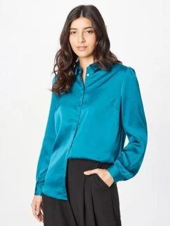 Vila Overhemden Blouse Dames Jade Groen -Vila d5578e57b9f20ca08f588ef3d76a1627