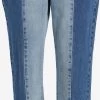 Vila Straight Regular Jeans Stray Dames Donkerblauw