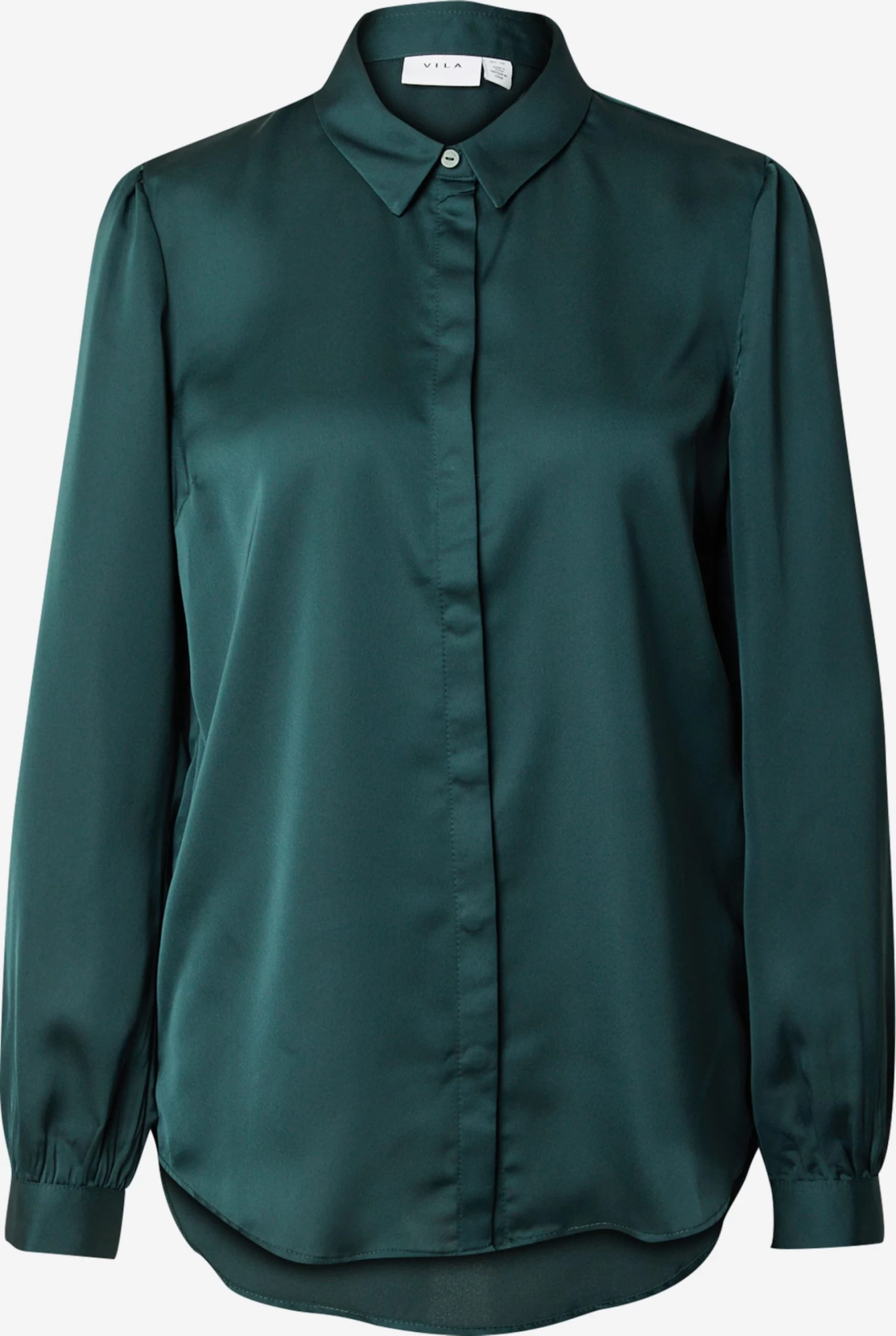 Vila Overhemden Blouse Dames Smaragd 3 Vila Overhemden Blouse Dames Smaragd