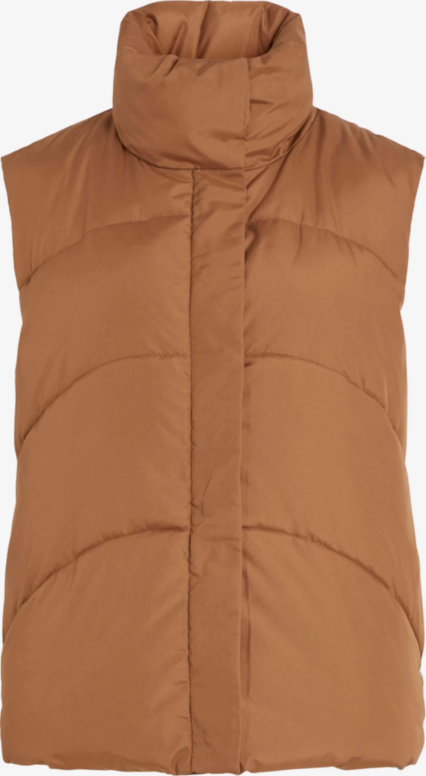 Vila Bodywarmers Bodywarmer Dames Cognac 3 Vila Bodywarmers Bodywarmer Dames Cognac