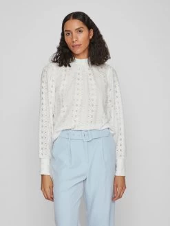 Vila Kanten Blouses Blouse Vera Dames Wit 10 Vila Kanten Blouses Blouse Vera Dames Wit -Vila d6355d923a83c464792a4580237a0bf0