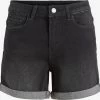 Vila Denim Shorts Regular Jeans Dina Dames Zwart 2 Vila Denim Shorts Regular Jeans Dina Dames Zwart -Vila d6ec40c4c000dd971af0fd6bcfa287ad