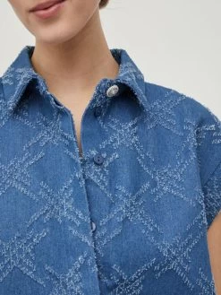 Vila Bodywarmers Bodywarmer Dames Blauw -Vila d730b2a28e674abee5d5806608903e52