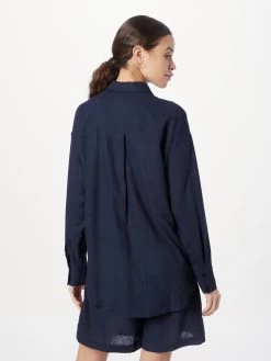 Lange Blouses Blouse FIONA Dames Navy 10 Lange Blouses Blouse FIONA Dames Navy -Vila d7c1488d3a898acbf45ff604a25b18b6