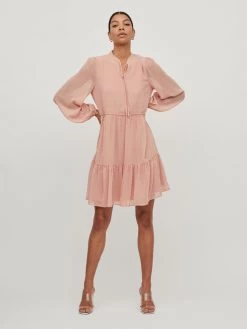 Vila Mini Jurken Jurk Blyra Dames Oudroze -Vila d806af0373f88751fe5c9eb15a452298