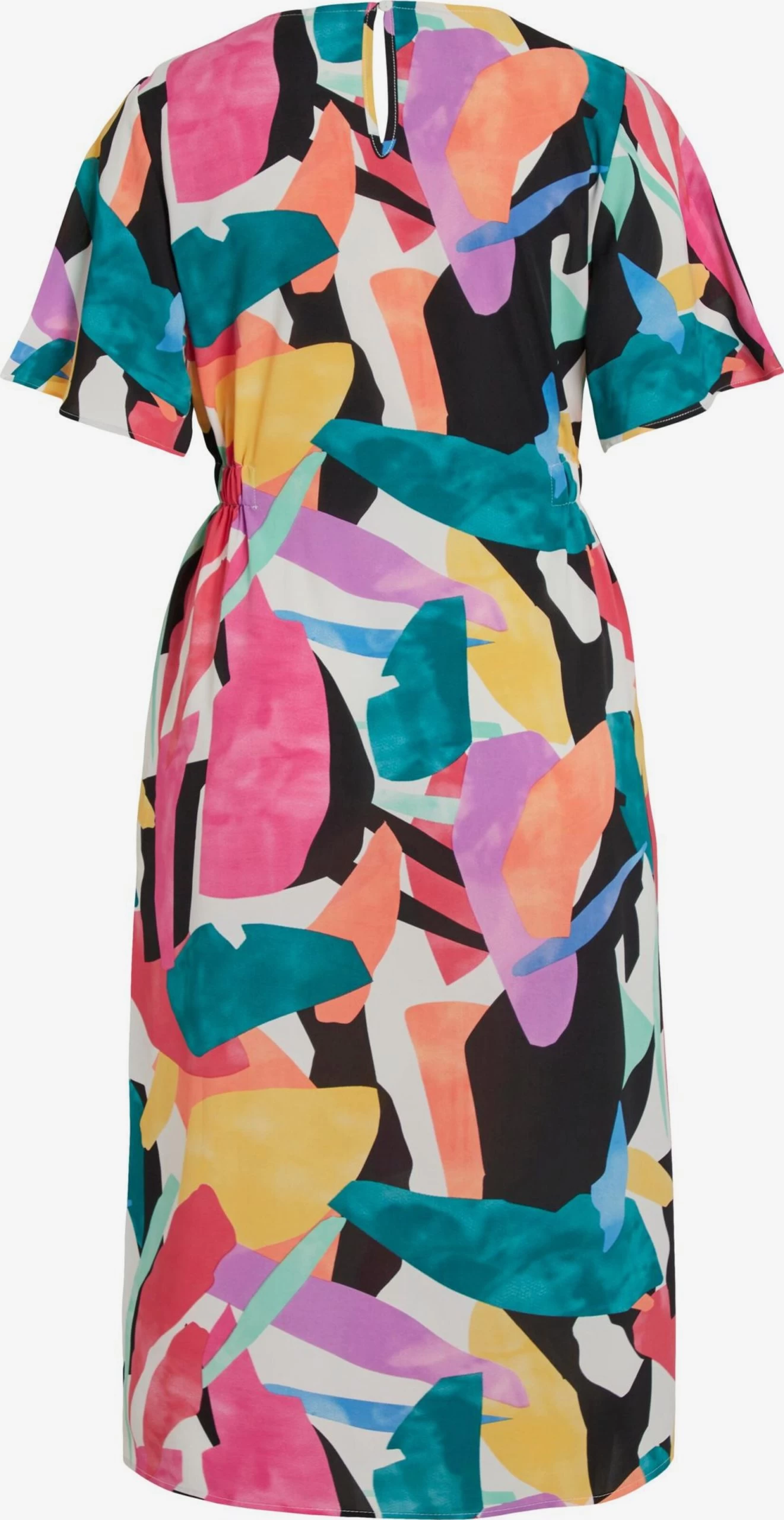 Vila Midi Jurken Jurk Baila Dames Gemengde Kleuren 4 Vila Midi Jurken Jurk Baila Dames Gemengde Kleuren - Afbeelding 2