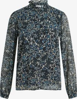 Vila Overhemden Blouse Paca Dames Lichtbruin