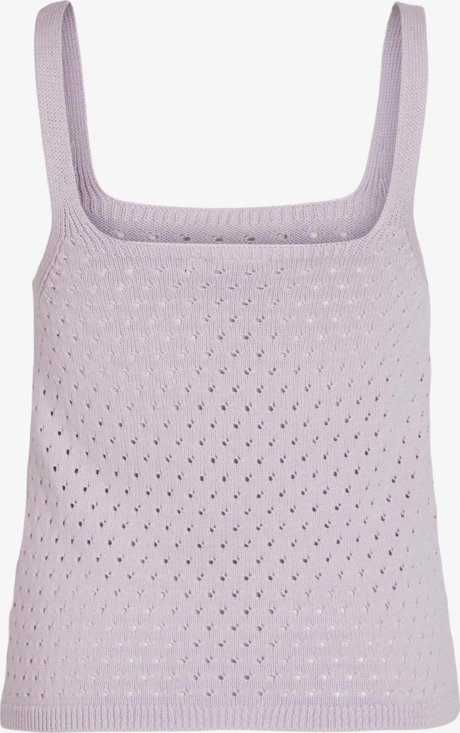 Vila Tops Gebreide Top Sibile Dames Mauve 4 Vila Tops Gebreide Top Sibile Dames Mauve - Afbeelding 2