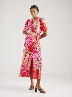 Vila Maxi Jurken Jurk DOLETTA Dames Fuchsia / Rosa -Vila dc24a67bd91b917448c065e024be2ed5