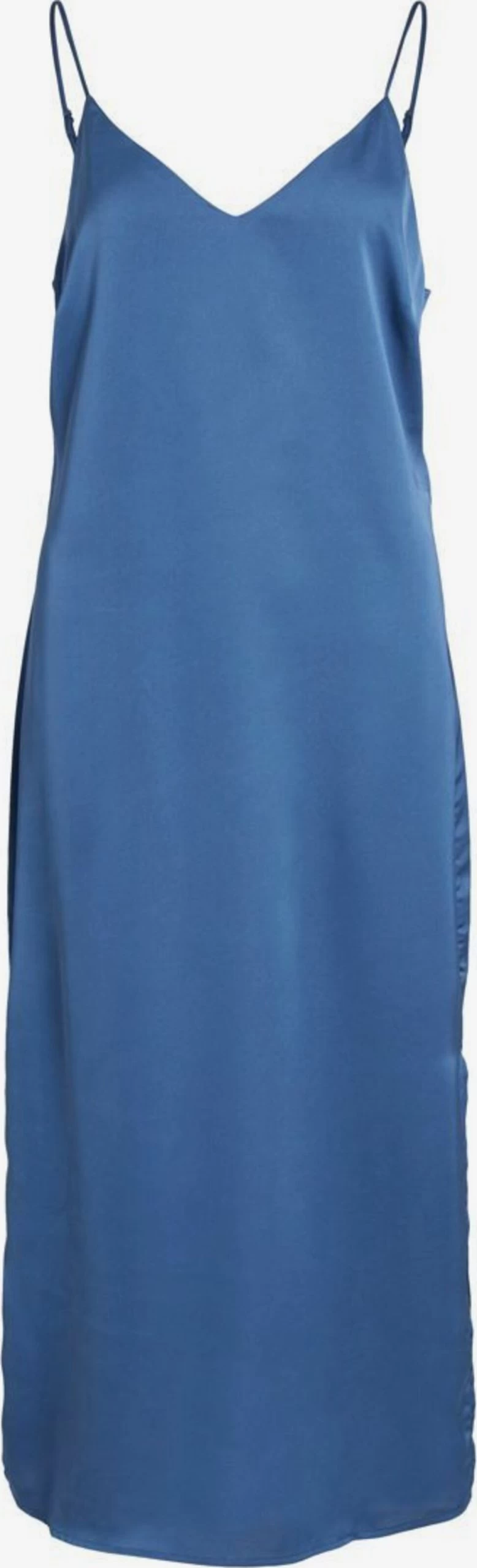 Vila Midi Jurken Jurk Dames Blauw 3 Vila Midi Jurken Jurk Dames Blauw