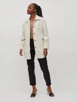 Vila Tussenjassen Tussenjas Kimmi Dames Crème -Vila dd177704d0f1c3804084c41d36c18319