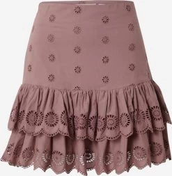 Mini Rokken Rok HOLLA Dames Mauve