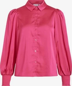 Vila Overhemden Blouse Kenzie Dames Pink