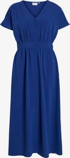Vila Maxi Jurken Jurk Dames Blauw