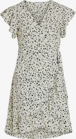 Vila Zomerjurken Zomerjurk Fini Dames Offwhite