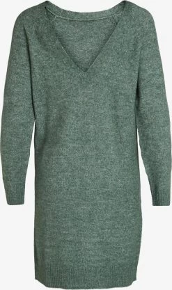 Vila Gebreide Jurken Gebreide Jurk Ella Dames Smaragd 10 Vila Gebreide Jurken Gebreide Jurk Ella Dames Smaragd -Vila e10327167a65e7270ea99121e423c1f7