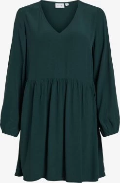 Vila Mini Jurken Jurk Dames Groen