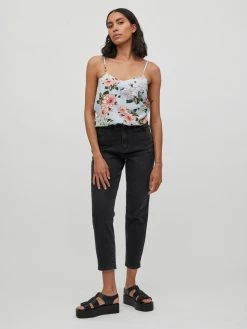 Vila Spaghetti Tops Top Dames Lichtblauw -Vila e206bc272f2189965a72e50010dcc056