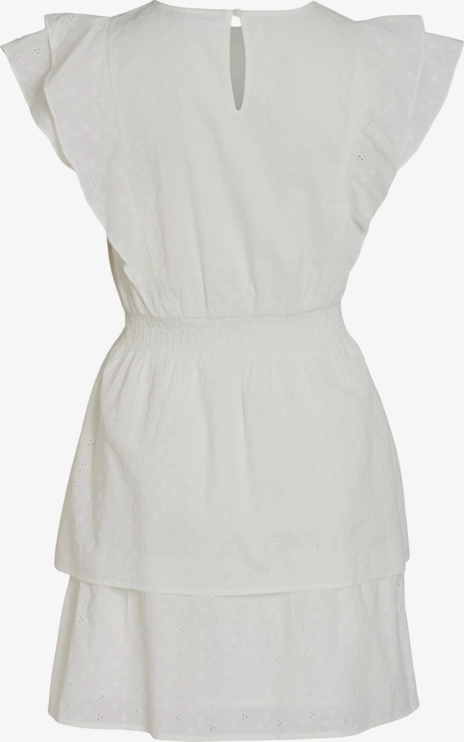 Vila Mini Jurken Jurk Adara Dames Natuurwit 4 Vila Mini Jurken Jurk Adara Dames Natuurwit - Afbeelding 2