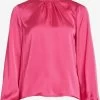 Vila Blouseshirts Blouse Dames Pink -Vila e216355938e08cd115e9ce9148cc7fbe