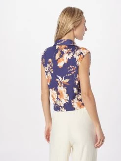 Vila Blouse Tops Blouse SOPA Dames Navy -Vila e31cbf0c91c0db407e21b9a0bfd3f5f2