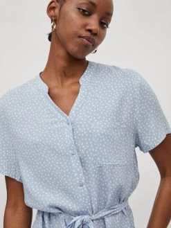 Vila Blousejurken Blousejurk Dames Lichtblauw 13 Vila Blousejurken Blousejurk Dames Lichtblauw -Vila e4907912a2b3d7706ab6aaf21b98aae8