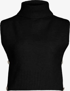 Vila Sjaals Kragen LYLA Dames Zwart