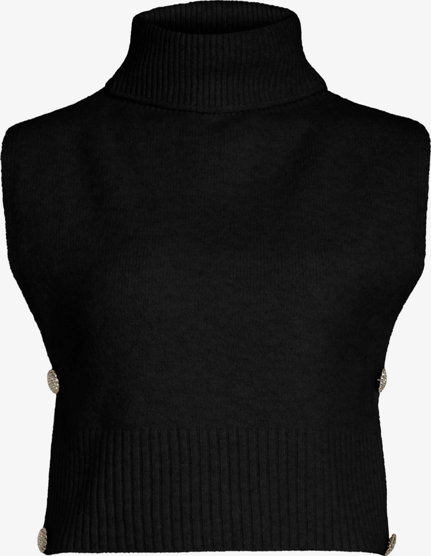 Vila Sjaals Kragen LYLA Dames Zwart 3 Vila Sjaals Kragen LYLA Dames Zwart