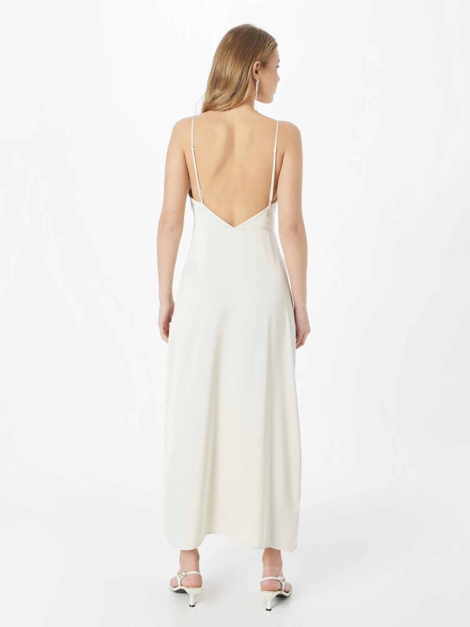 Vila Avondjurken Avondjurk Ravenna Dames Beige 5 Vila Avondjurken Avondjurk Ravenna Dames Beige - Afbeelding 3