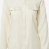 Vila Spijkerblouses Blouse Bista Dames Beige -Vila e69b69bbbea058e0b3c2431f173b5ff3