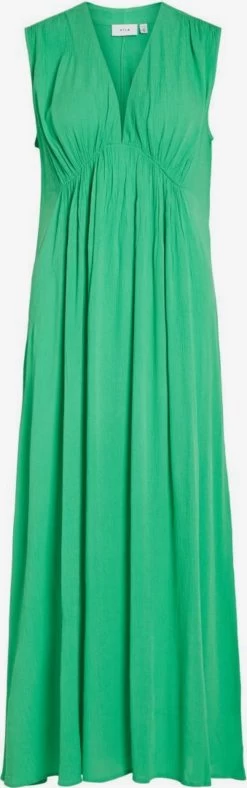 Vila Maxi Jurken Jurk Dames Groen