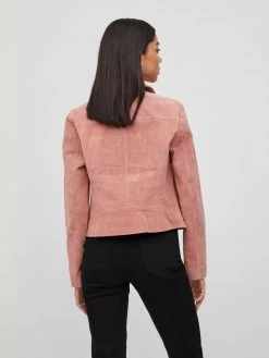 Vila Leren Jassen Tussenjas SUKKI Dames Oudroze -Vila e8a796525a64fd7c60626fde73d8acbe