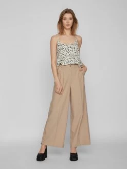 Vila Blouse Tops Blouse PAYA Dames Crème -Vila e914119f450b6d79d70a63c9cb9c94b9