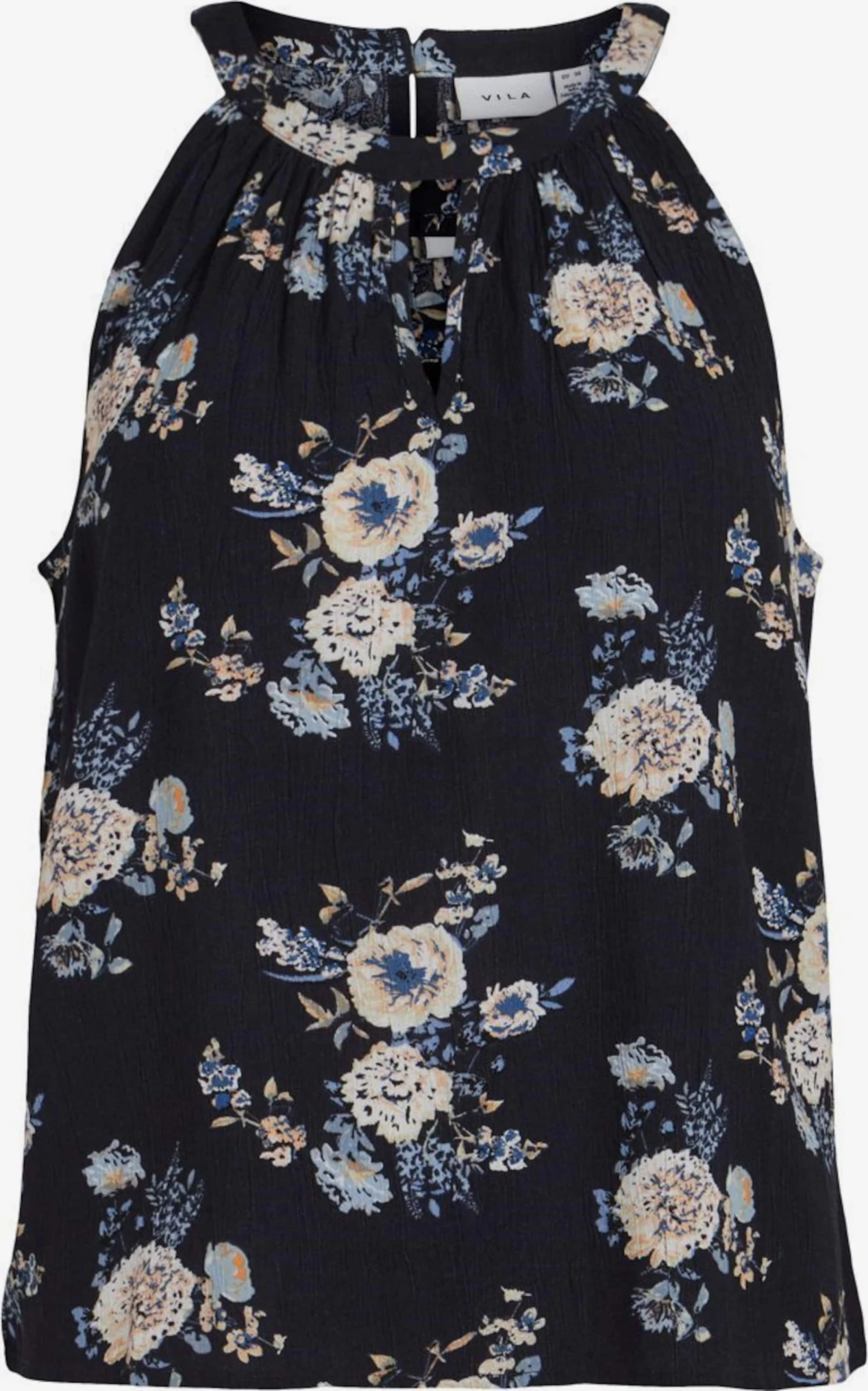 Vila Uitgaanstops Top Dames Marine / Donkerblauw 3 Vila Uitgaanstops Top Dames Marine / Donkerblauw