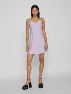 Vila Zomerjurken Zomerjurk KAWA Dames Pastellila -Vila ec7bcbfd4aa86a2fb3c819a5fdc8be91